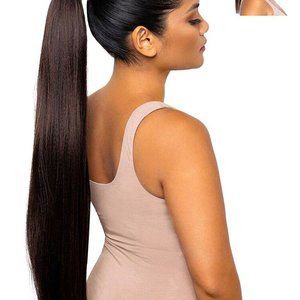 The Shayna 22” Hook and Loop Wrap Around Ponytail Wig